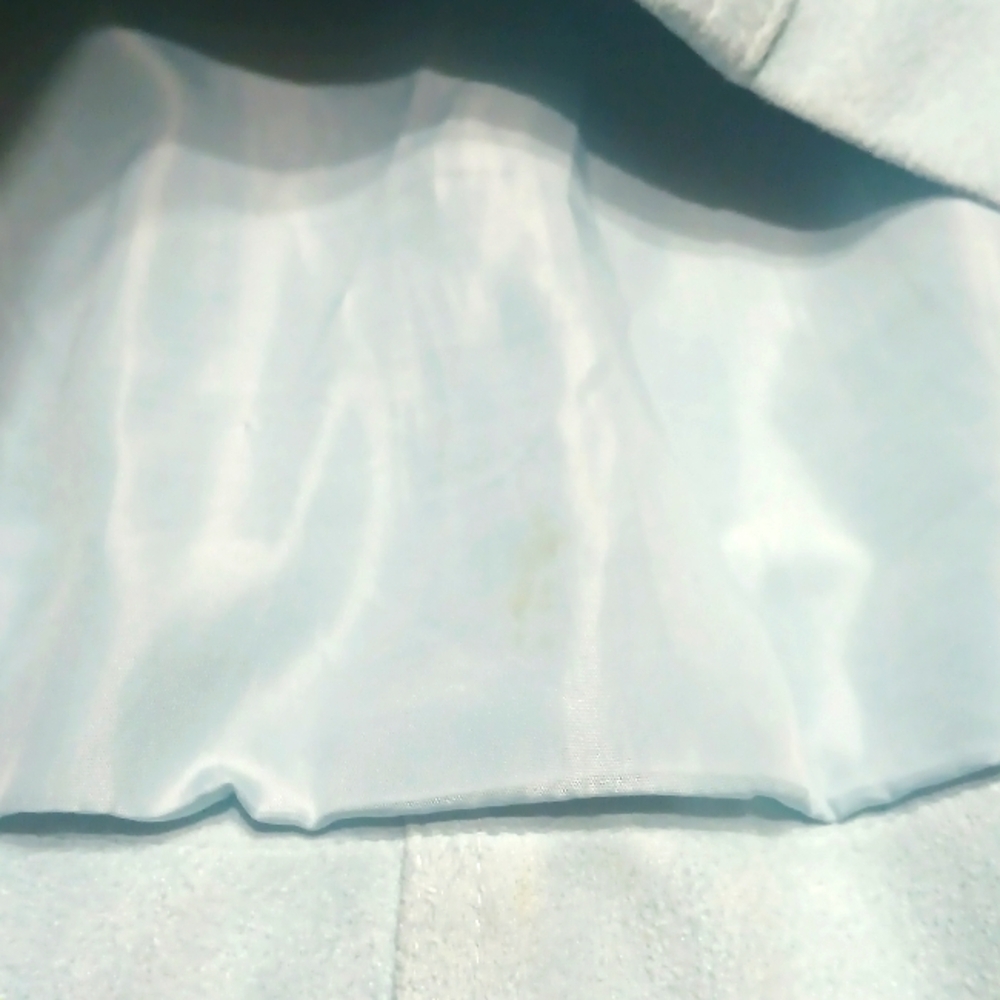 NWT Abercrombie & Fitch Blue "Suede" Mini A-Line Button Skirt Women's Sz 2 - Picture 8 of 9